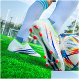 Soccer Shoes Original Men Cleats Sneakers Kids Futsal Training Non Slip Football For Boy Fast Boots 240607 Drop Delivery Accessories S Dhob9