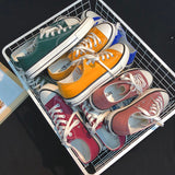 themeisles New Korean Street Style Classic All-Matching Sneakers Retro 1970S Replica Cloth Shoes Canvas Shoes for Women 1001