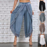 themeisles Wish  EBay Hot Sale at  HOTan and NEWn Women's Clothing Lace Harem Pants Wide Leg Pants for Women