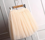 themeisles Lovely Tulle Mini Skirt, Short Women Skirt, Cute Skirts