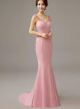 tmallworld Pink Long Elegant Party Dress, Pink Formal Dress, Pink Party Dress