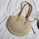 THEMEISLES One Piece Dropshipping Factory Wholesale New Straw Bag Shoulder Bag Women's Bag Woven Bag Beach Vacation Travel Large Capacity