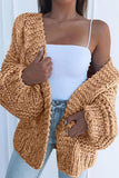 themeisles Casual Solid Patchwork Sweaters(5 Colors)