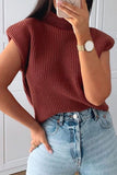 themeisles Casual Solid Turtleneck Sweaters (8 Colors)