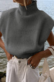 themeisles Casual Solid Turtleneck Sweaters (8 Colors)