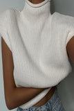 themeisles Casual Solid Turtleneck Sweaters (8 Colors)