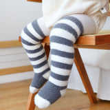 Winter Thick Warm Plush Baby Stockings Super Soft Knee High Socks For Newborn Infant Toddler Boys Girls Long Socks 0-3years Old