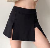 themeisles - Chic Double Split Skirt