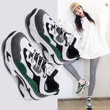 themeisles Summer Women's Dad Shoes Ins Korean Style Versatile Sneaker Fashion Casual Trend Breathable Student Shoes