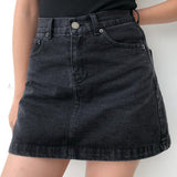 themeisles - Vintage Denim Skirt