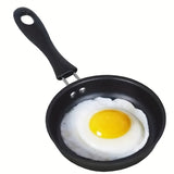 1 Pc Mini Non Stick Egg Frying Pan, Suitable For Breakfast, Lunch, Dinner, Outdoor, Suitable For Induction Cookers And Gas Stoves, Mini Egg Frying Pan, Portable Flat Bottomed Pan, Cookware, Kitchen Utensils