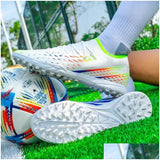 Soccer Shoes Original Men Cleats Sneakers Kids Futsal Training Non Slip Football For Boy Fast Boots 240607 Drop Delivery Accessories S Dhob9