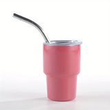 3oz Mini Stainless Steel Car Cup Portable Handheld Leakproof Ice Insulated Cup