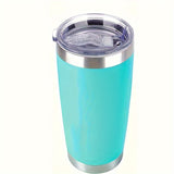 [Top-Rated] 20oz Stainless Steel Travel Tumbler - BPA-Free, Shatterproof Coffee Mug & Water Bottle with Vacuum Insulation for Hot and Cold Drinks - Perfect Gift for Christmas, Halloween, Mother's Day