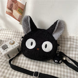 themeisles  Japanese Style Kawaii Bag Women Cartoon Plush Shoulder Bag For Women New Crossbody Bag Small Phone&Purse Bag Bolsa Feminina