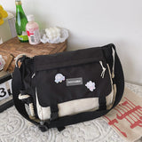 themeisles Ulzzang Casual Big Bag Women Student School Bags For Teenage Girls Messenger Bag Shoulder Bag Crossbody Bags Women Bolsa Feminin