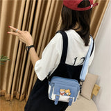 themeisles  Small Nylon Bag Women Cute Mini Crossbody Bags Women New Fashion Mobile Phone Bag Shoulder Bag For Women Purses Bolsa Feminina