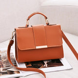 themeisles BACK TO COLLEGE   Hot Selling Fashion Women Bag PU Leather Handbags Small Shoulder Crossbody Bag Flap Designer Ladies Hand Bags