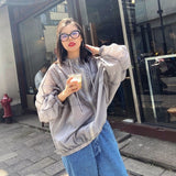 themeisles Basic Jackets Women Summer Sun-proof Loose Solid Simple Ulzzang Vintage Fashion Soft Ladies Chic New Daily Clothing Leisure Fit