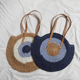 THEMEISLES One Piece Dropshipping Factory Wholesale New Straw Bag Shoulder Bag Women's Bag Woven Bag Beach Vacation Travel Large Capacity