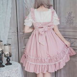 themeisles Jk Lolita Bow Shirt Dress SE20171