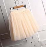 themeisles Lovely Tulle Mini Skirt, Short Women Skirt, Cute Skirts