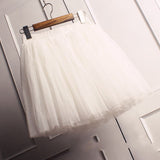 themeisles Lovely Tulle Mini Skirt, Short Women Skirt, Cute Skirts