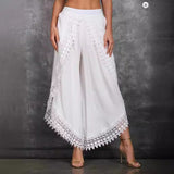 themeisles Wish  EBay Hot Sale at  HOTan and NEWn Women's Clothing Lace Harem Pants Wide Leg Pants for Women