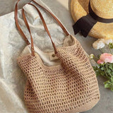 THEMEISLES Factory Sales Hand-Woven Bag Handbag Artistic Retro Beach Vacation Bag Fashion Women's Bag