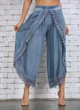 themeisles Wish  EBay Hot Sale at  HOTan and NEWn Women's Clothing Lace Harem Pants Wide Leg Pants for Women