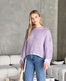 THEMEISLES 2025 popular autumn and winter new pullover sweater  Popular and  New Popular trade Y2K long-sleeved loose knitted sweater top