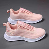 themeisles Women's Shoes Summer New Women's Flying Woven Lightweight Breathable Shoes Wholesale Running Shoes Factory Casual Sneaker Women's