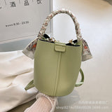 THEMEISLES Summer Fashion Handbag  New  Hipster Style Shoulder Messenger Bag Western Style Popular Bucket Bag Women's Bag