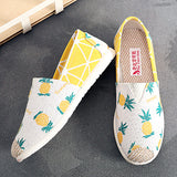 themeisles Spring New Old Beijing Cloth Shoes Women's Soft Bottom Lazybones' Shoes Canvas Foreign Trade Shoes Comfortable Fisherman Shoes Korean Style Versatile