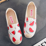 themeisles Spring New Old Beijing Cloth Shoes Women's Soft Bottom Lazybones' Shoes Canvas Foreign Trade Shoes Comfortable Fisherman Shoes Korean Style Versatile