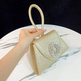 THEMEISLES 2025New New 2025 retro shiny women's handbag birthday wedding banquet dress shoulder messenger dinner bag