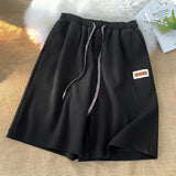 themeisles Ice Silk Shorts Women's Summer Outdoor Casual Sports Pants High Waist Loose All-Matching Wide Leg Pajama Pants Middle Pants Wholesale