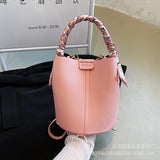 THEMEISLES Summer Fashion Handbag  New  Hipster Style Shoulder Messenger Bag Western Style Popular Bucket Bag Women's Bag