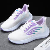 Spring and Autumn Women's Sports Shoes Soft Bottom Travel Shoes Mother's Shoes Non-Slip Wear-Resistant and Lightweight Comfortable Walking Shoes