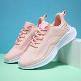 themeisles Women's Shoes Summer New Women's Flying Woven Lightweight Breathable Shoes Wholesale Running Shoes Factory Casual Sneaker Women's