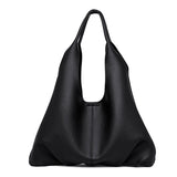 THEMEISLES New Bags Large Capacity Soft Leather Underarm Bag for Women Dumpling Bag Fashion Solid Color Simple Shoulder Messenger Bag