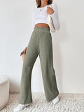 themeisles Autumn and Winter New Cross-Border  Independent Station Temu Best-Selling Leisure Loose Knitted Trousers Foreign Trade Women's Clothing