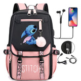 University Style Large Capacity USB Bag for Charging Schoolbags for Boys and Girls Backpack Backpack Steffen Computer Bag