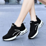 themeisles New Shoes Women's New Black Mesh Women's Shoes Mesh Surface Shoes Lady Mom Sneaker Breathable Casual Foreign Trade Style