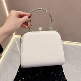 THEMEISLES 2025 New New Popular trade diamond-encrusted clutch bag, women's handbag, celebrity banquet handbag, one shoulder oblique span dinner bag