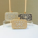 THEMEISLES 2025New New diamond-encrusted dinner bag 2025 women's banquet clutch bag Celebrity versatile dress rhinestone bag