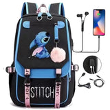 University Style Large Capacity USB Bag for Charging Schoolbags for Boys and Girls Backpack Backpack Steffen Computer Bag