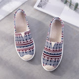 themeisles Low-Top Casual Pumps Old Beijing Cloth Shoes Female Mother Soft Bottom Shoes Canvas Students Wholesale White Shoes