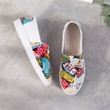 themeisles Low-Top Casual Pumps Old Beijing Cloth Shoes Female Mother Soft Bottom Shoes Canvas Students Wholesale White Shoes
