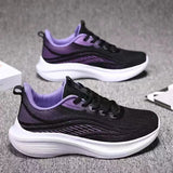 Women's Shoes  New Outdoor Breathable Sneaker Trendy Fashionable Casual Shoes Lightweight Breathable Mesh Surface Shoes Women's Shoes